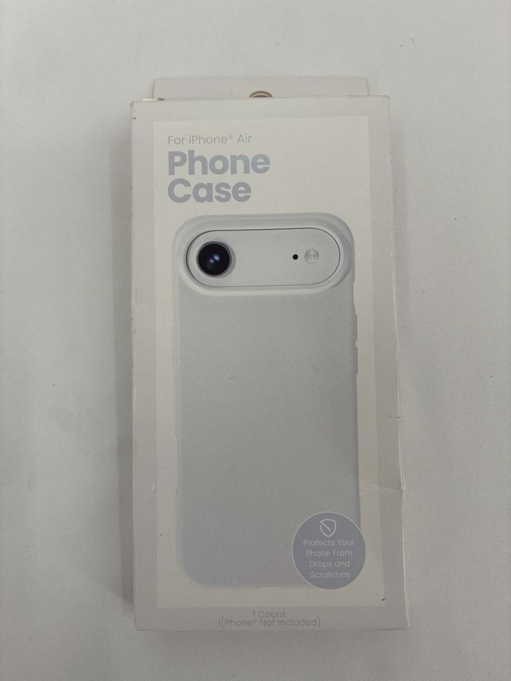 Heyday iPhone Air Phone Case White Slim TPU Wireless Charging Compatible